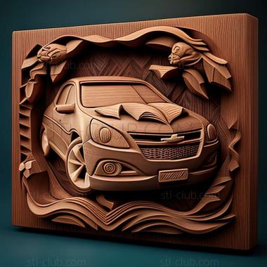 3D мадэль Chevrolet Cobalt (STL)